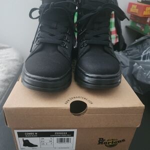 Dr. Martens Black Combs Boots